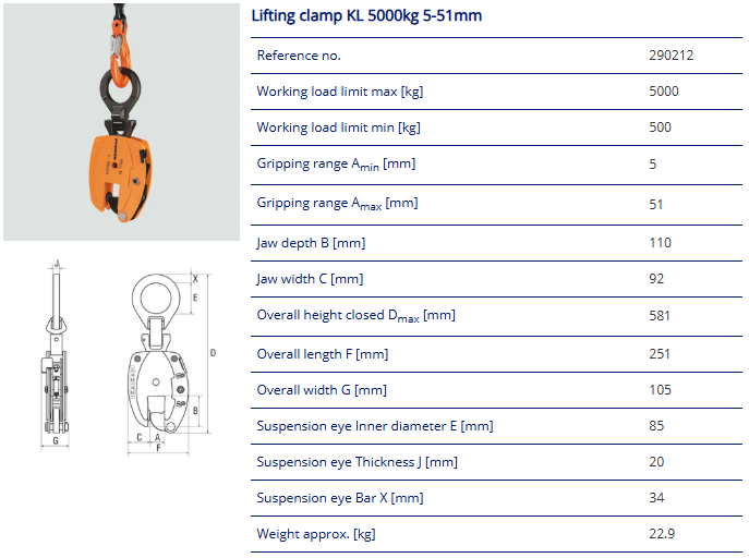 5000kg-specs