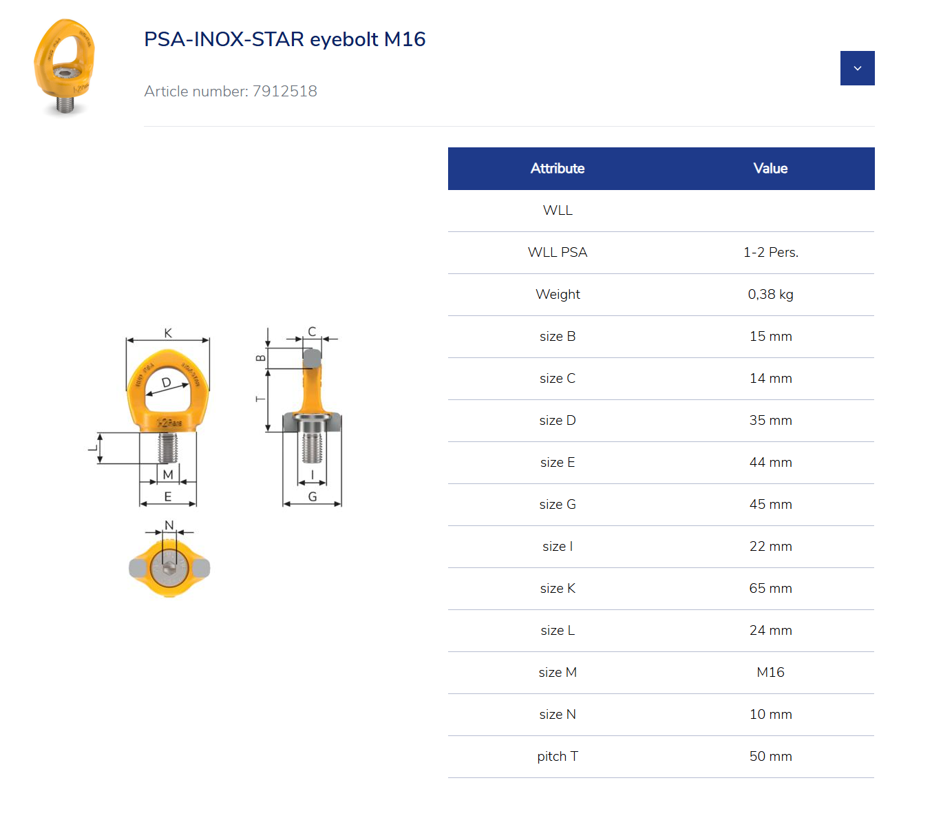 tabell-psa-inox-m16